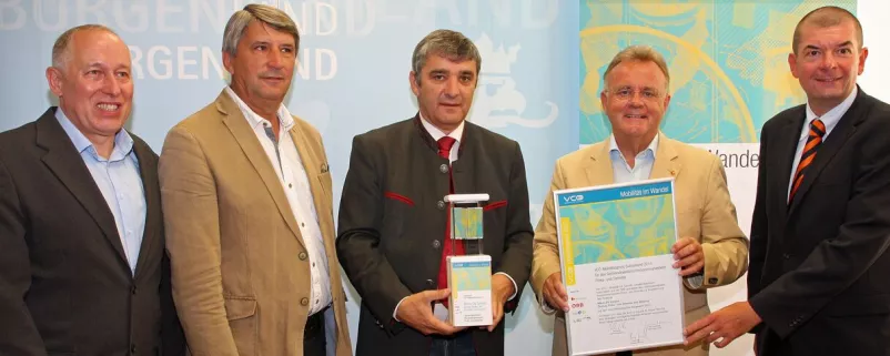 Repräsentanten vom Gemeindebund Burgenland und andere Würdenträger