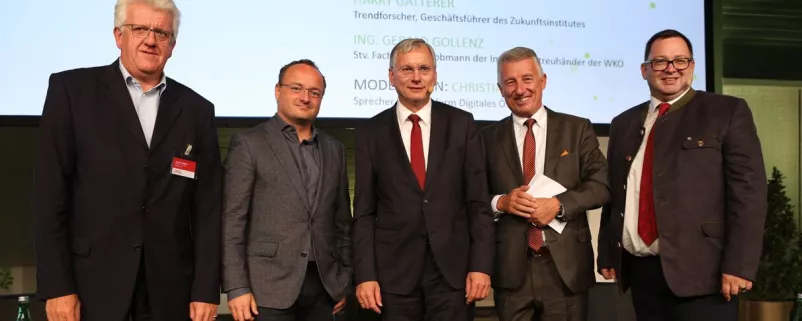 Kommunalpolitiker auf einem Event