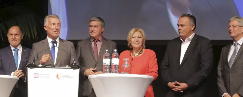 Österreichische Politiker auf dem Gemeindetag