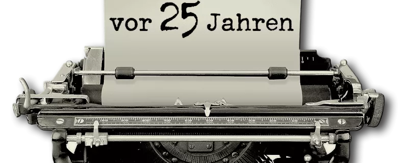 25 Jahre in der Gemeindevergangenheit