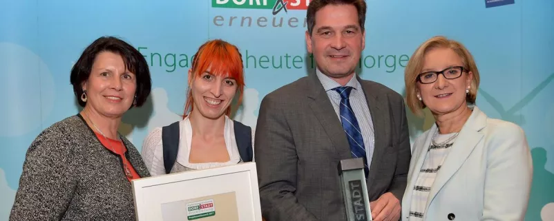Niederösterreichs Landesrätin bei der Preisverleihung