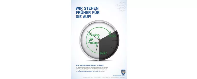Infos zu den neuen Amtszeiten