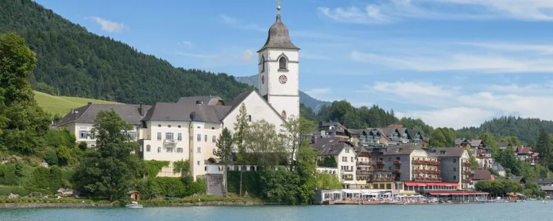 Bild von der Kirche in St. Wolfgang