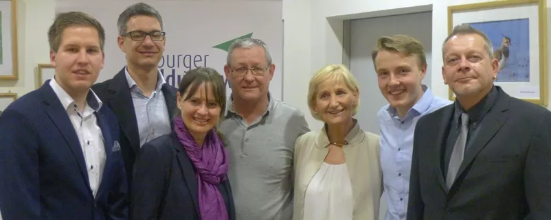 Gruppenfoto von Salzburger Politikern von Land und Gemeinden