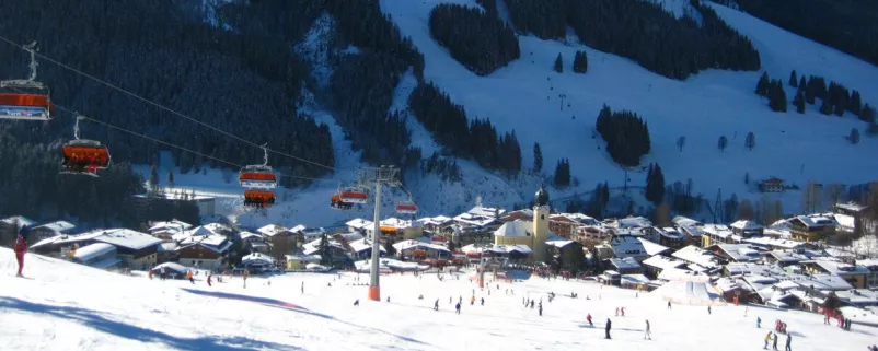 Skilift in Saalbach