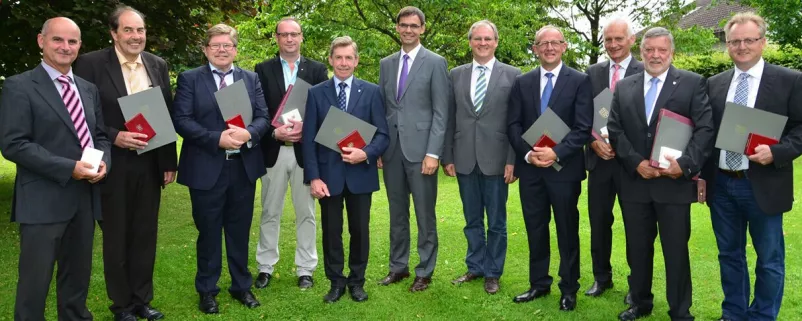 Vorarlberger Kommunalpolitiker bei Ehrung