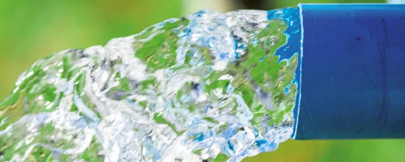 Wasserschlauch Nahaufnahme