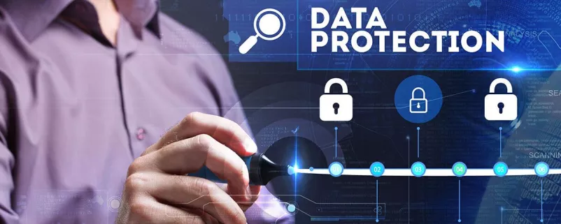 Symbolische Anzeige des Datenschutzes