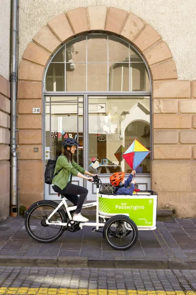 Lastenrad in Meran