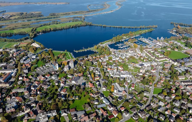 Gemeinde Hard mit Bodensee