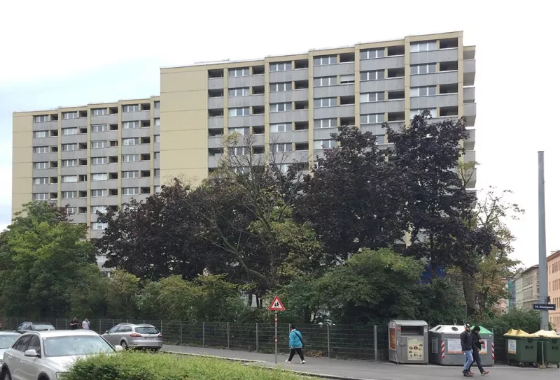 Seniorenwohnheim in Wien Penzing vor der Sanierung.