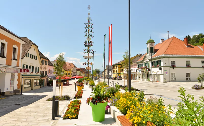 Hauptplatz von Kindberg