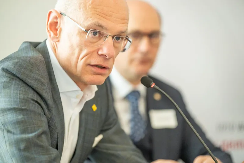 Walter Oblin und Hannes Pressl