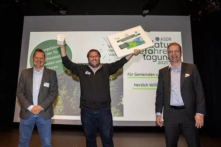 Sieger des Naturgefahrentagung-Klimawandel-Awards 2021