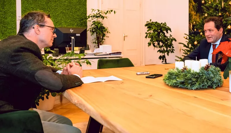 Helmut Reindl und Norbert Totschnig