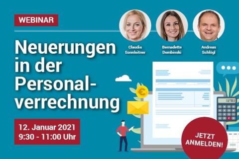 Webinar Personalverrechnung
