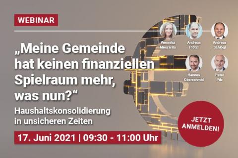 Webinar zu Haushaltskonsolidierung