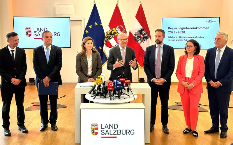 Die neue Salzburger Landesregierung
