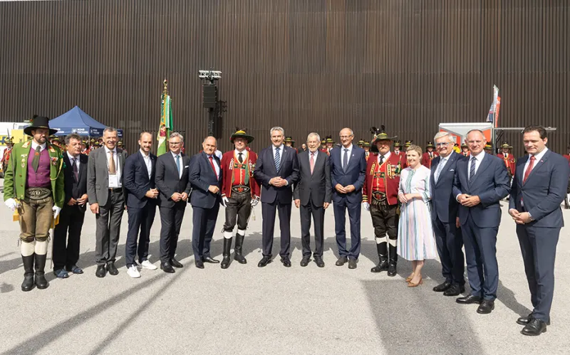 Empfang an Gemeindetag in Innsbruck