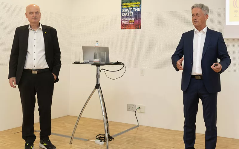 Martin Wolf und Alois Mondschein
