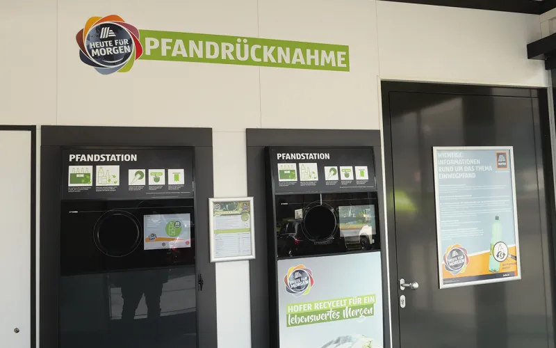 Flaschen-Rückgabeautomat