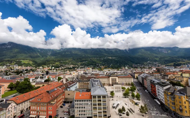 Blick auf Innsbruck