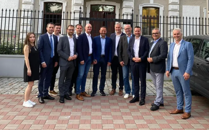Gemeindebund-Delegation in der Ukraine