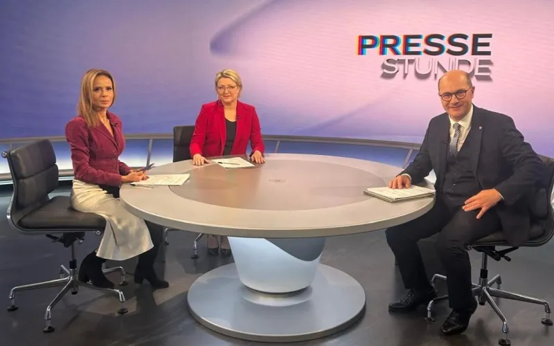 Johannes Pressl in der Pressestunde