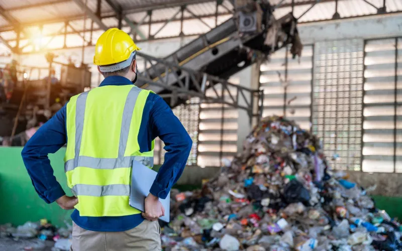 Recycling-Maschine