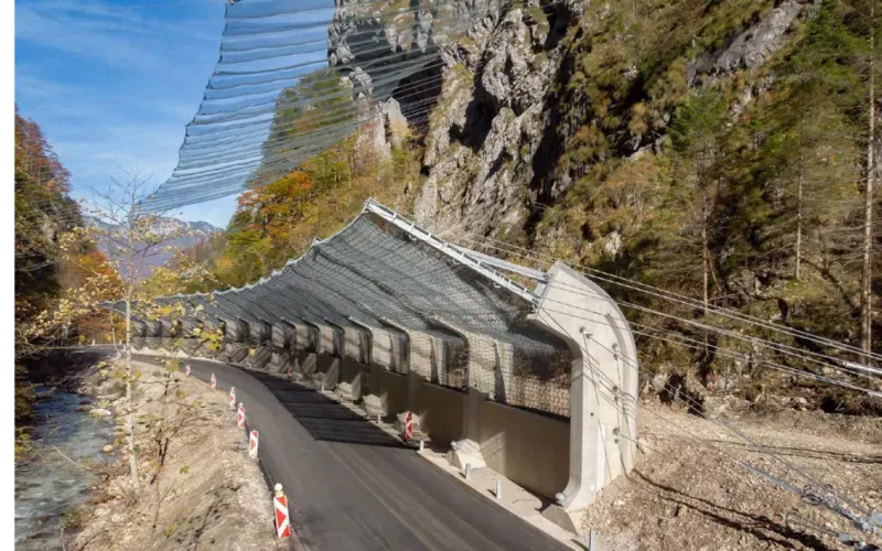 Steinschlagschutz in Radmer