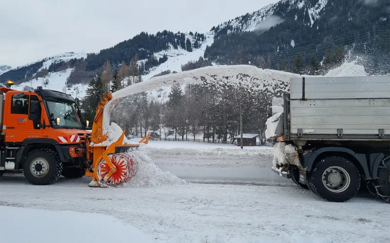 Schneeräumung