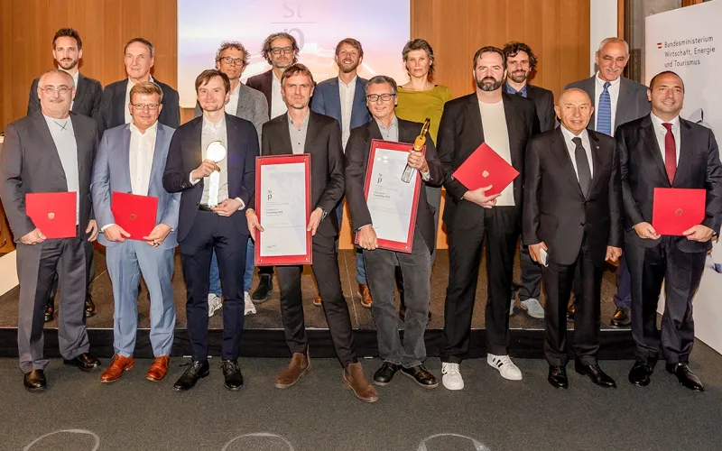 Die Preisträger des „Staatspreises Ingenieurconsulting“.