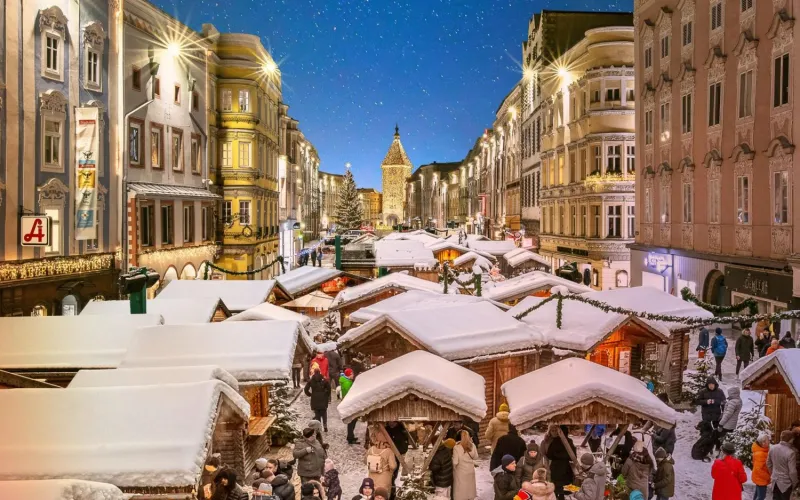 Weihnachtsmarkt in Wels
