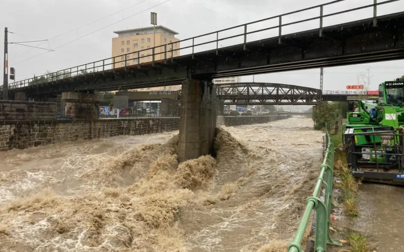 Hochwasser im Wienfluss