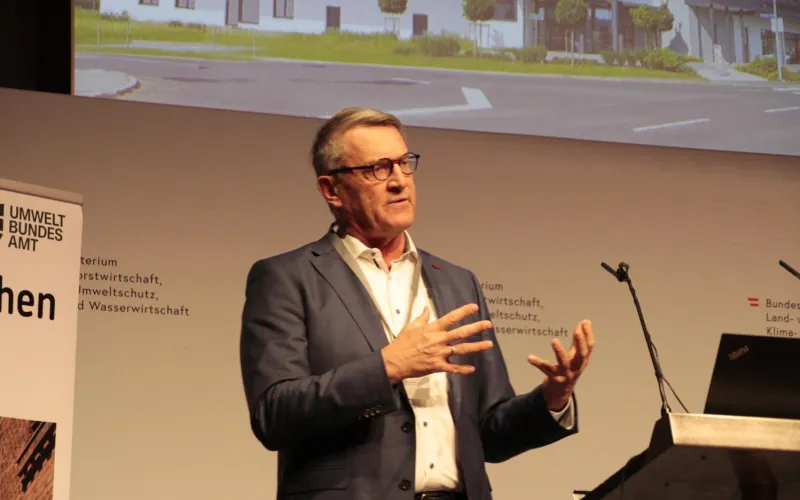 Alfred Kollar, Vorstand und Geschäftsführer der Oberwarter Siedlungsgesellschaft, (OSG)