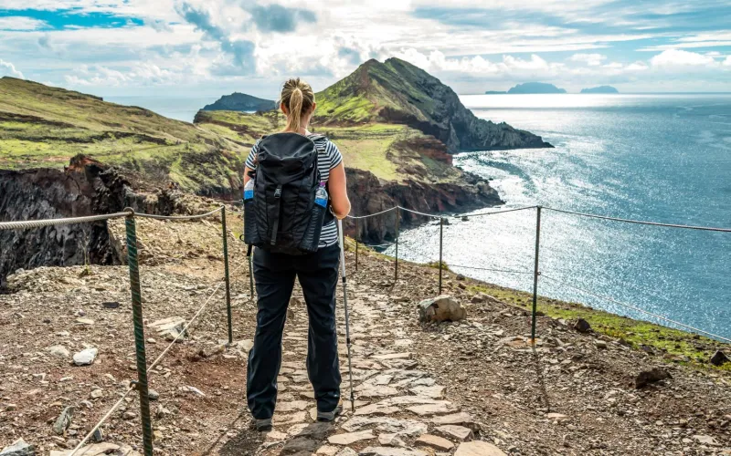 Wanderin auf Madeira