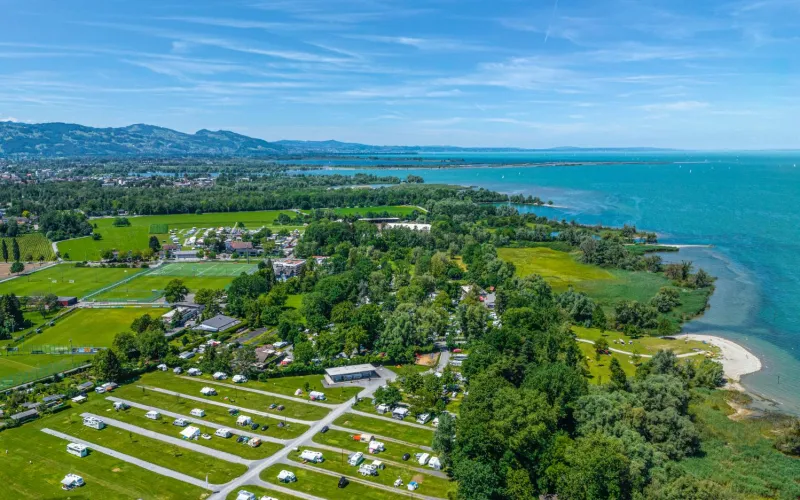Campingplatz in Mehrerau am Bodensee