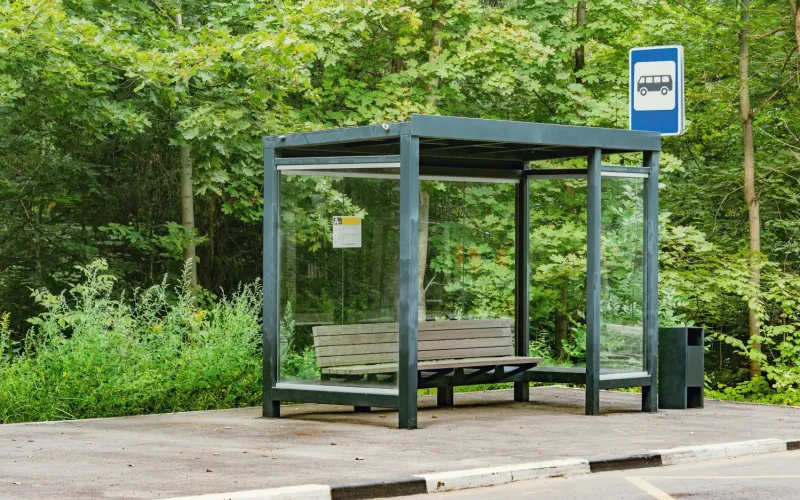 Bus-Haltestelle