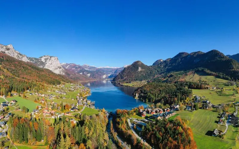 Blick auf den Grundlsee 