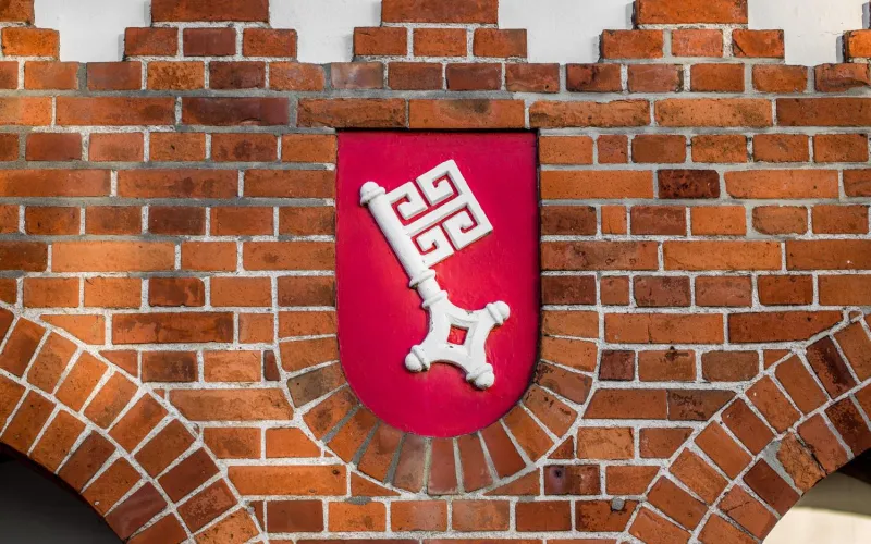 Stadtwappen von Bremen.