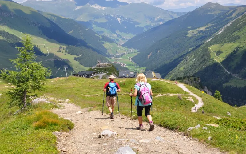 Wanderer im Zillertal