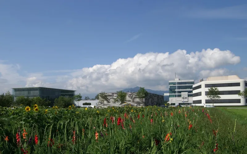 Industriegebiet Millennium-Park in Lustenau