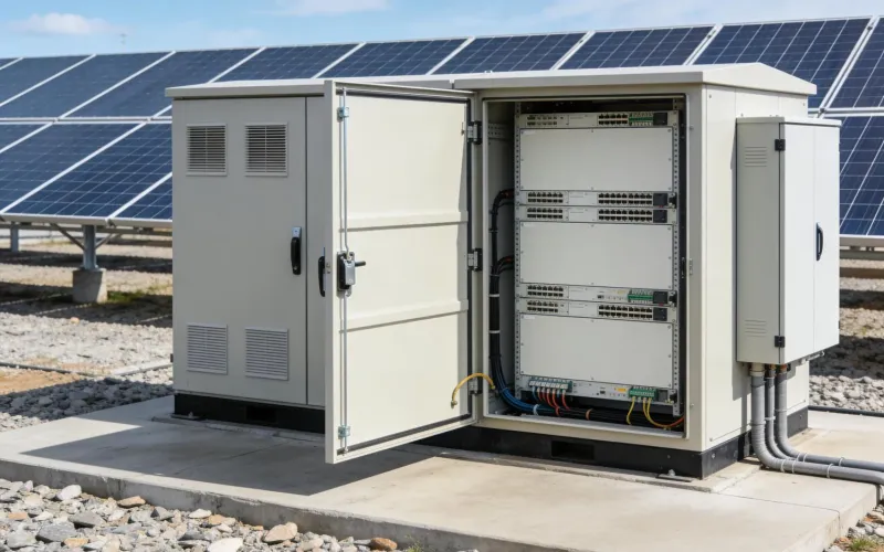 Steuerungsanlage für Solaranlage