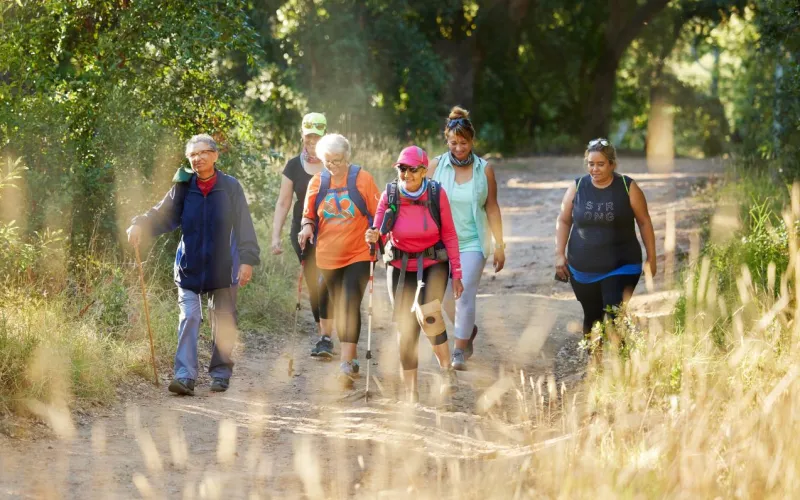 Menschen beim Wandern