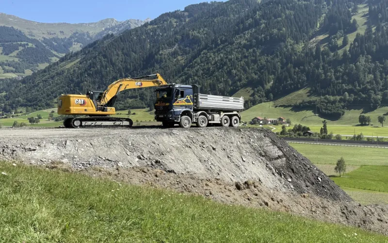 Die Vorsorgefläche in Dorfgastein.