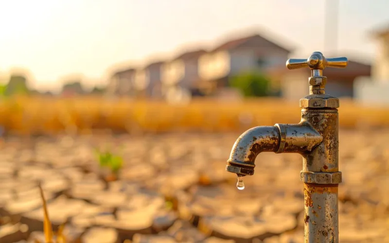 leerer Wasserhahn