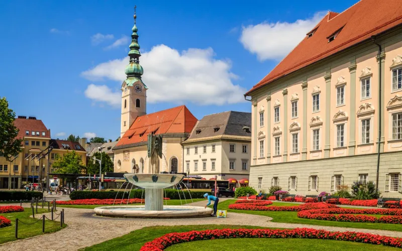 Kiki-Kogelnik-Brunnen in Klagenfurt